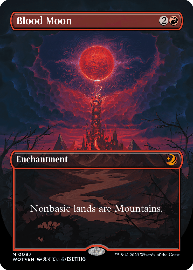 Lua Sangrenta / Blood Moon - Magic: The Gathering - MoxLand