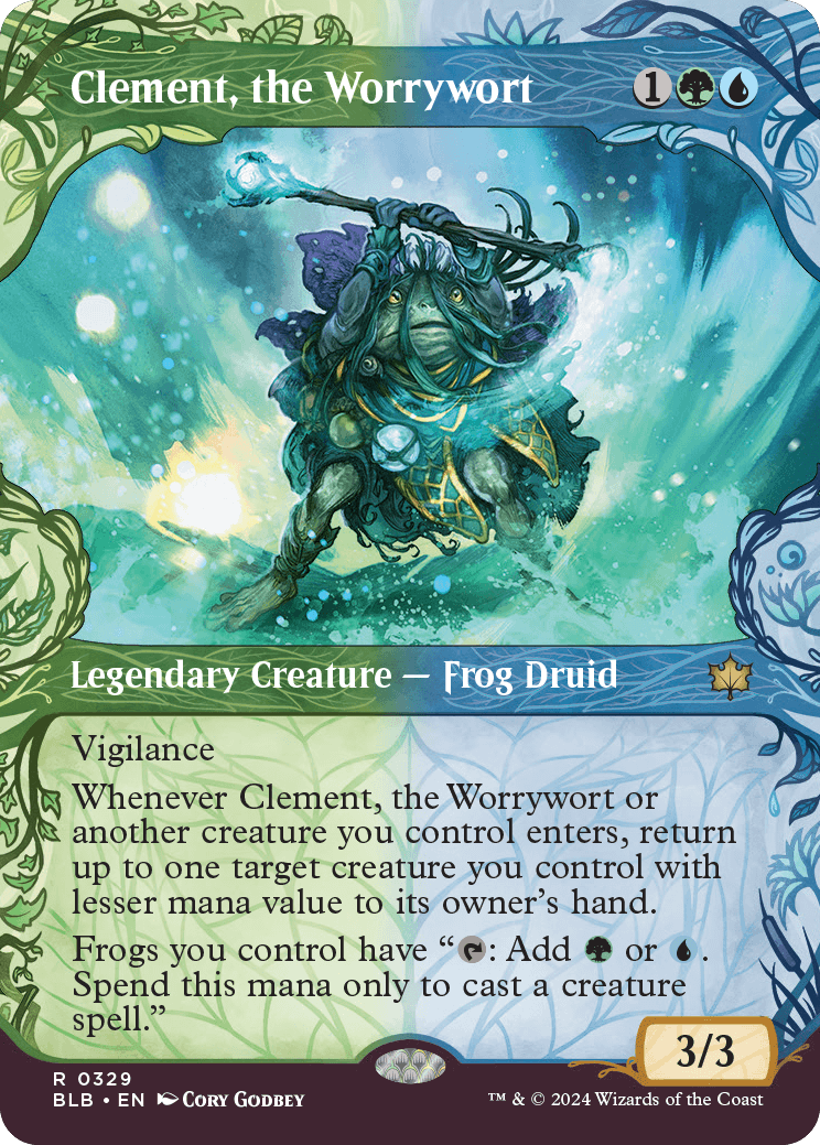 Clemente, o Sapessimista / Clement, the Worrywort - Magic: The Gathering - MoxLand