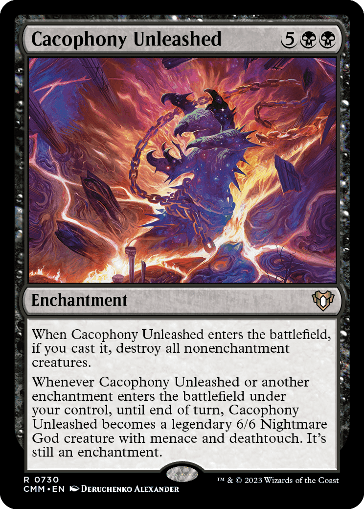 Cacophony Unleashed - Magic: The Gathering - MoxLand