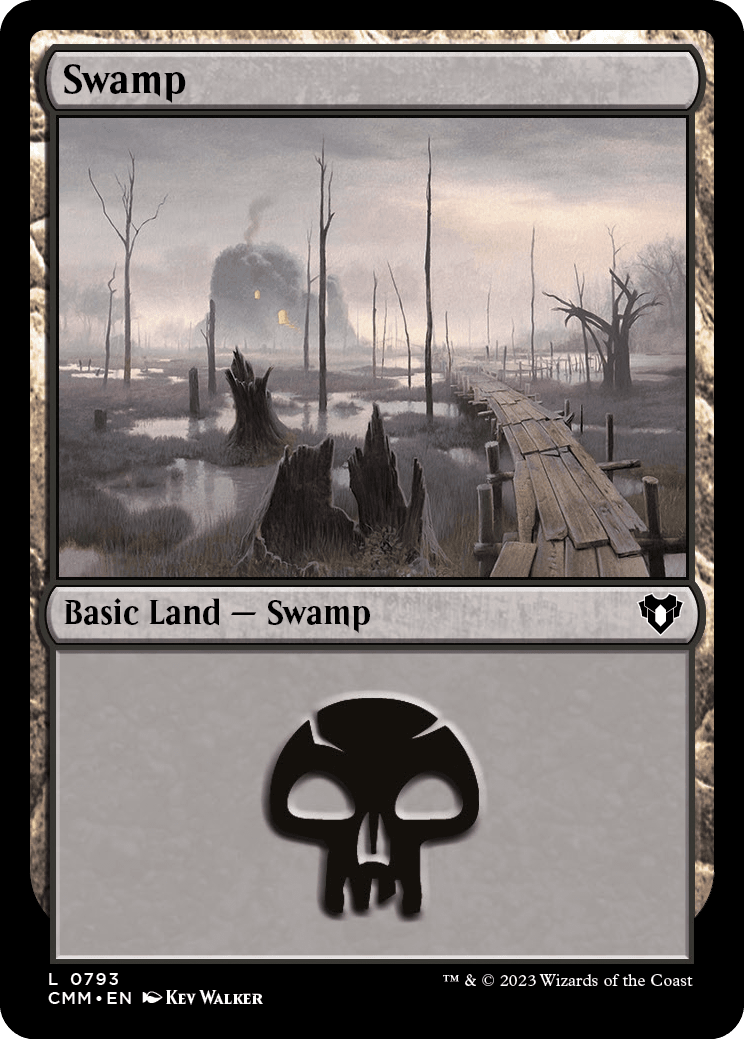 Pântano / Swamp - Magic: The Gathering - MoxLand