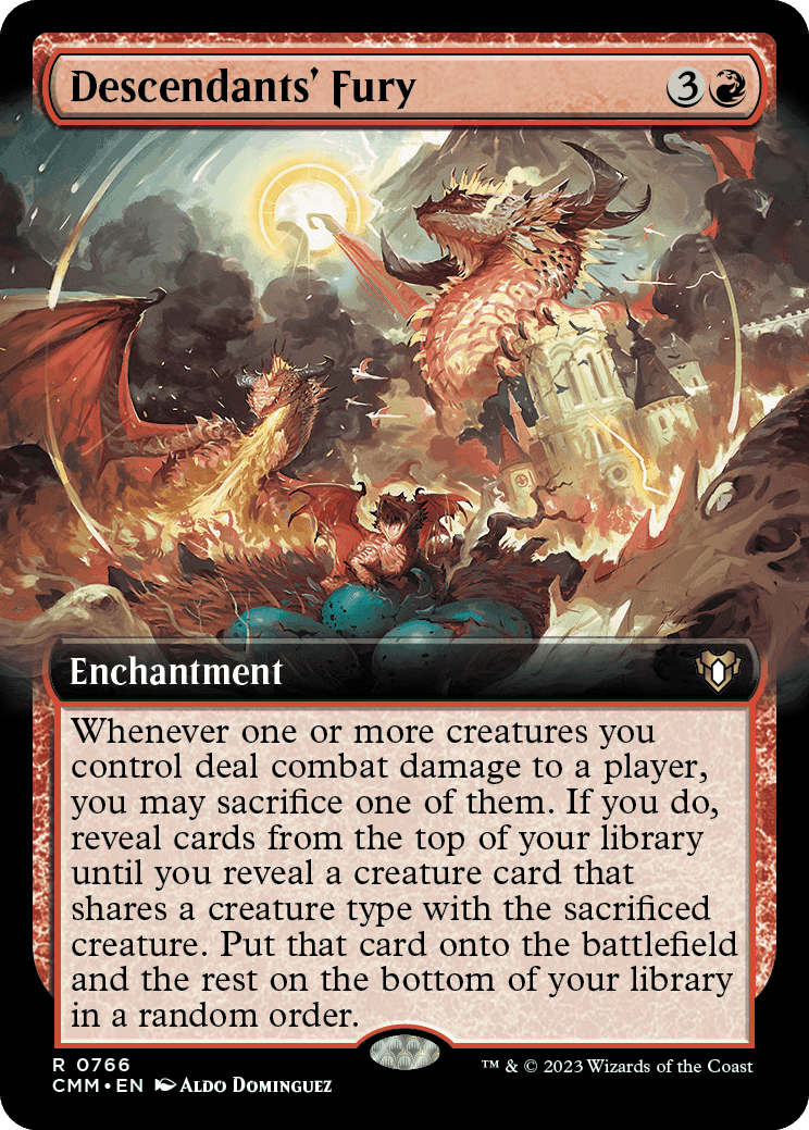 Descendants' Fury - Magic: The Gathering - MoxLand