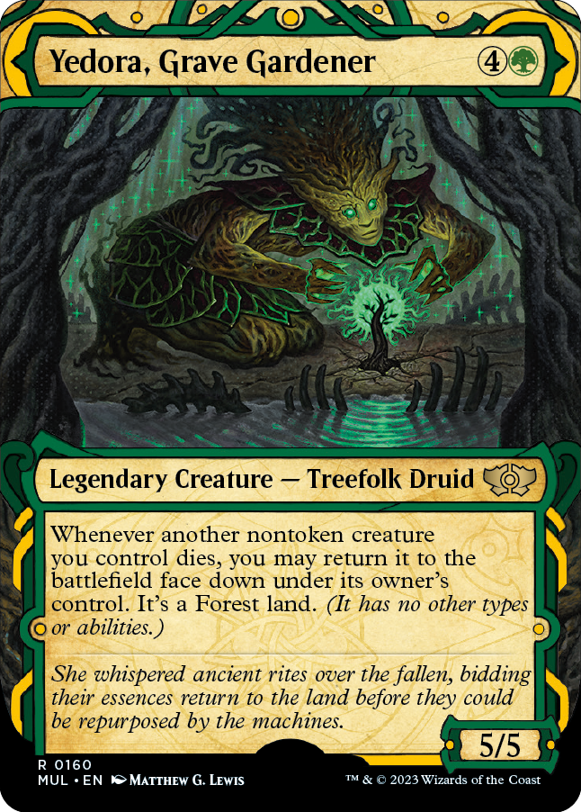 Yedora, Jardineira dos Túmulos / Yedora, Grave Gardener - Magic: The Gathering - MoxLand