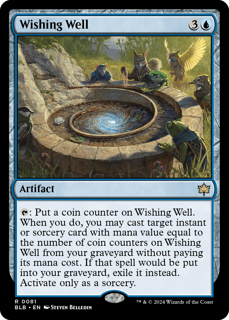 Poço dos Desejos / Wishing Well - Magic: The Gathering - MoxLand