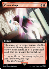 Distorção Caótica / Chaos Warp - Magic: The Gathering - MoxLand