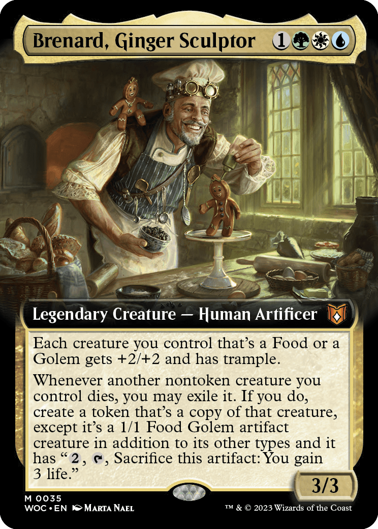 Brenard, Escultor do Gengibre / Brenard, Ginger Sculptor - Magic: The Gathering - MoxLand