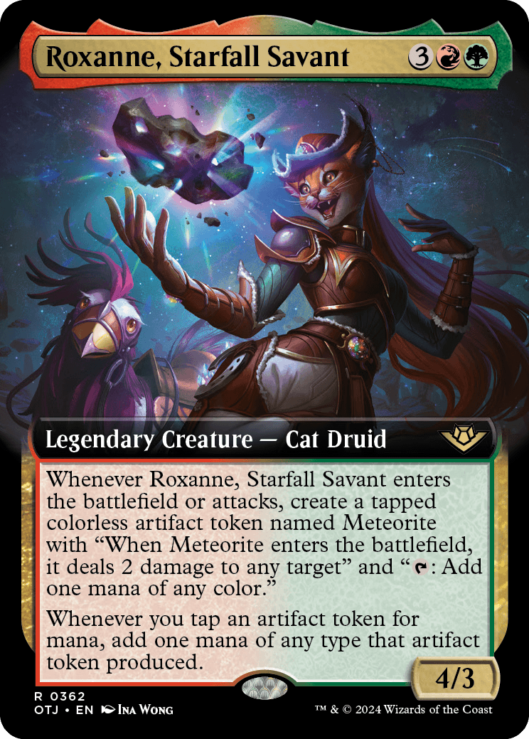 Roxanne, Erudita dos Meteoros / Roxanne, Starfall Savant - Magic: The Gathering - MoxLand