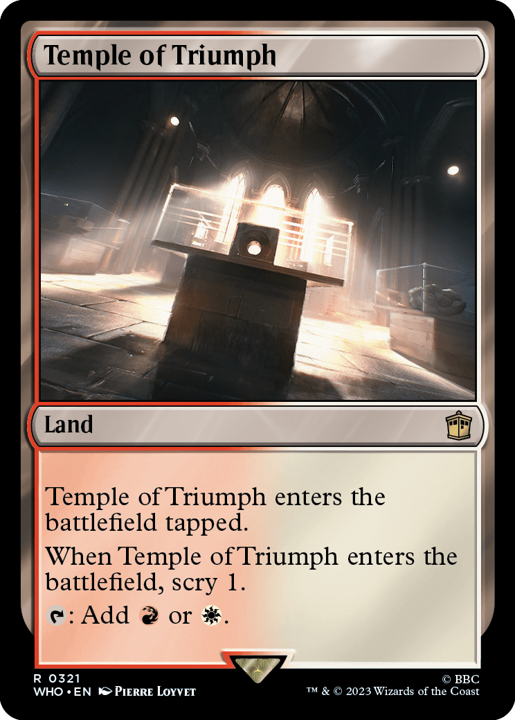 Templo do Triunfo / Temple of Triumph - Magic: The Gathering - MoxLand