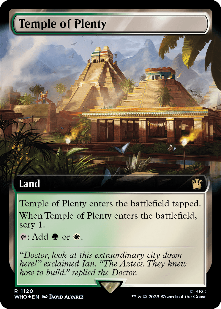 Templo da Fartura / Temple of Plenty - Magic: The Gathering - MoxLand