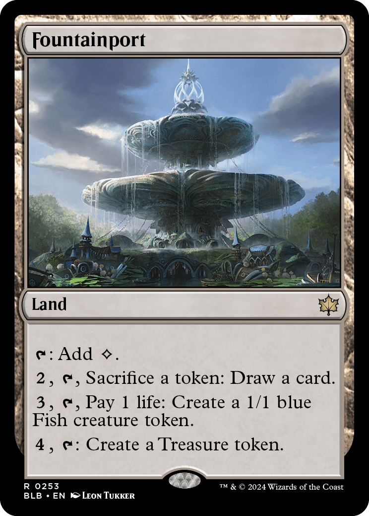 Porto da Fonte / Fountainport - Magic: The Gathering - MoxLand