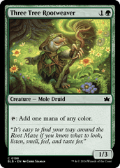 Rizotecelã das Três Árvores / Three Tree Rootweaver - Magic: The Gathering - MoxLand