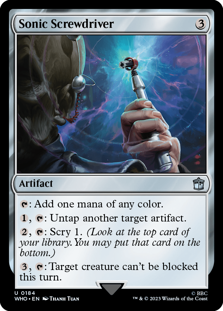 Sonic Screwdriver - Magic: The Gathering - MoxLand