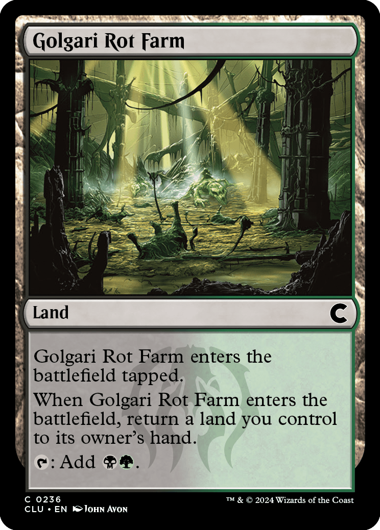 Fazenda de Podridão Golgari / Golgari Rot Farm - Magic: The Gathering - MoxLand