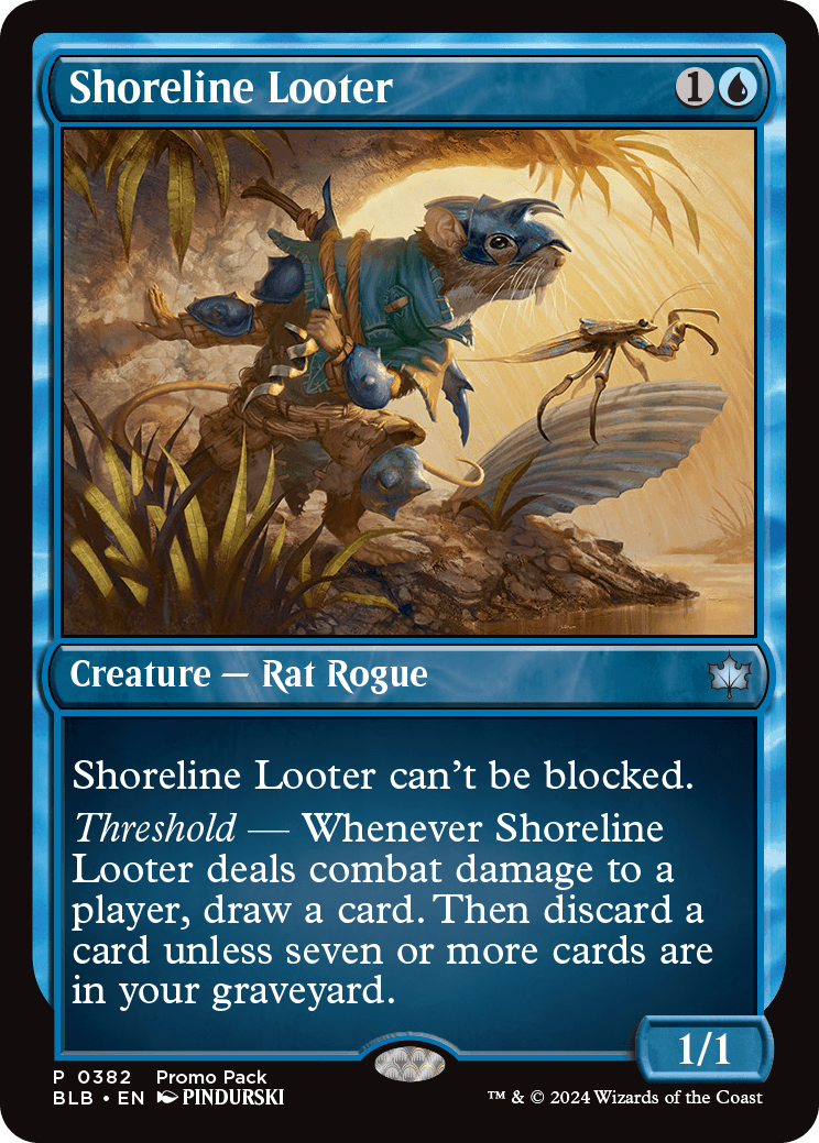 Saqueador Costeiro / Shoreline Looter - Magic: The Gathering - MoxLand