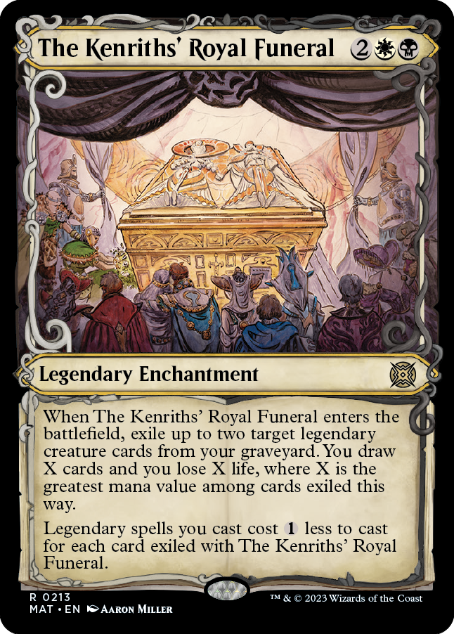 O Funeral Régio dos Kenriths / The Kenriths' Royal Funeral - Magic: The Gathering - MoxLand