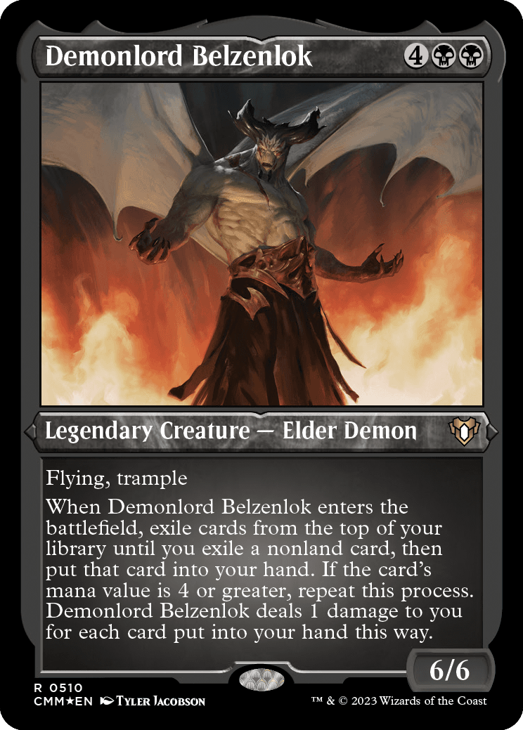 Senhor Demônio Belzenlok / Demonlord Belzenlok - Magic: The Gathering - MoxLand