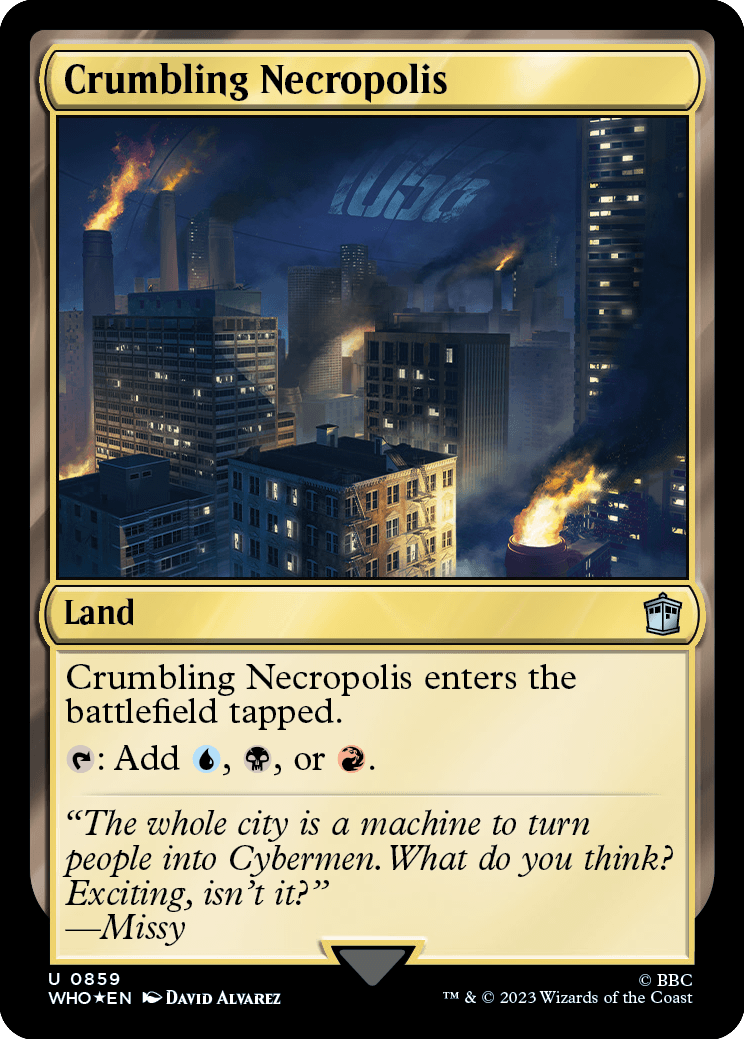 Necrópole Despedaçada / Crumbling Necropolis - Magic: The Gathering - MoxLand