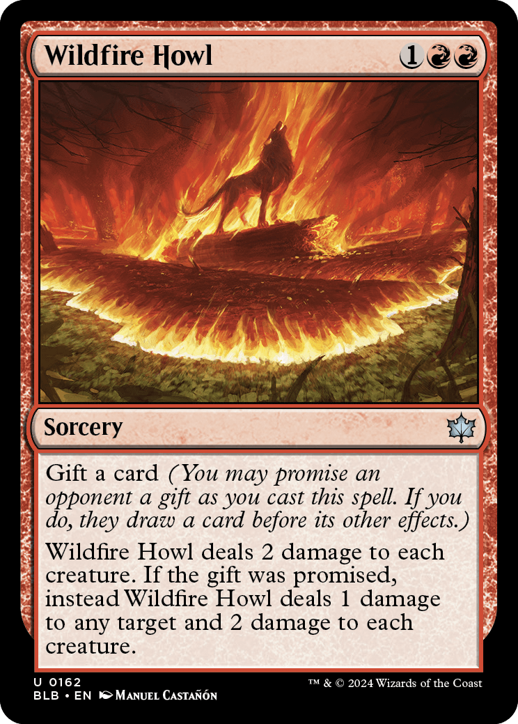 Uivo Incendiário / Wildfire Howl - Magic: The Gathering - MoxLand