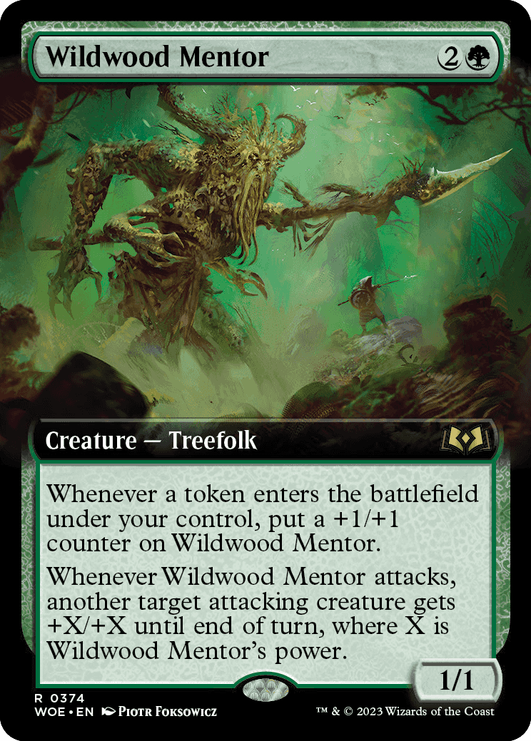 Mentor da Mata Selvagem / Wildwood Mentor - Magic: The Gathering - MoxLand