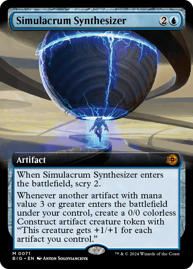 Sintetizador de Simulacros / Simulacrum Synthesizer - Magic: The Gathering - MoxLand