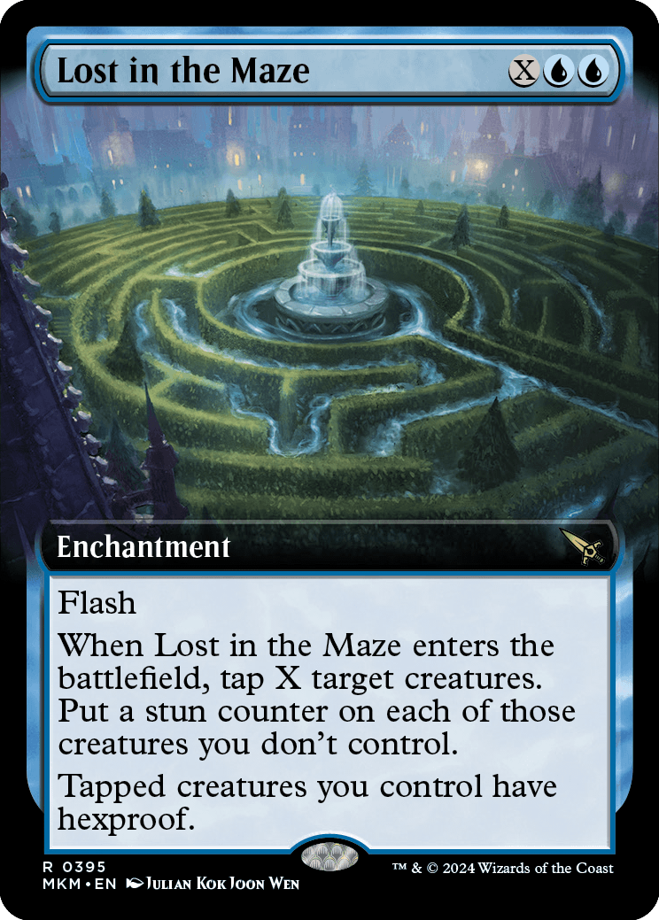 Perdido no Labirinto / Lost in the Maze - Magic: The Gathering - MoxLand