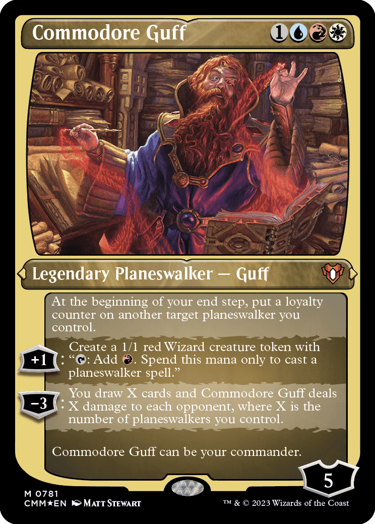 Commodore Guff - Magic: The Gathering - MoxLand