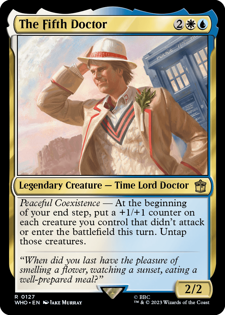 The Fifth Doctor - Magic: The Gathering - MoxLand