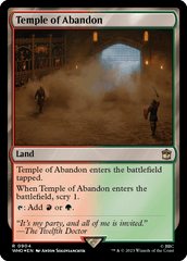 Templo do Abandono / Temple of Abandon - Magic: The Gathering - MoxLand