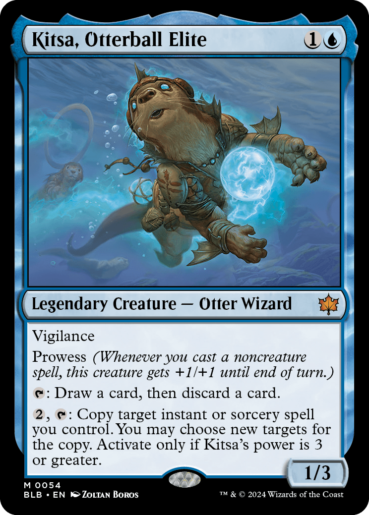 Kitsa, Elite do Lontrabol / Kitsa, Otterball Elite - Magic: The Gathering - MoxLand