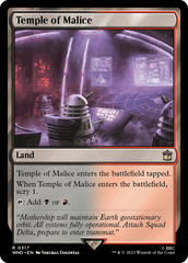 Templo da Maleficência / Temple of Malice - Magic: The Gathering - MoxLand
