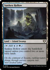 Vale Afundado / Sunken Hollow - Magic: The Gathering - MoxLand