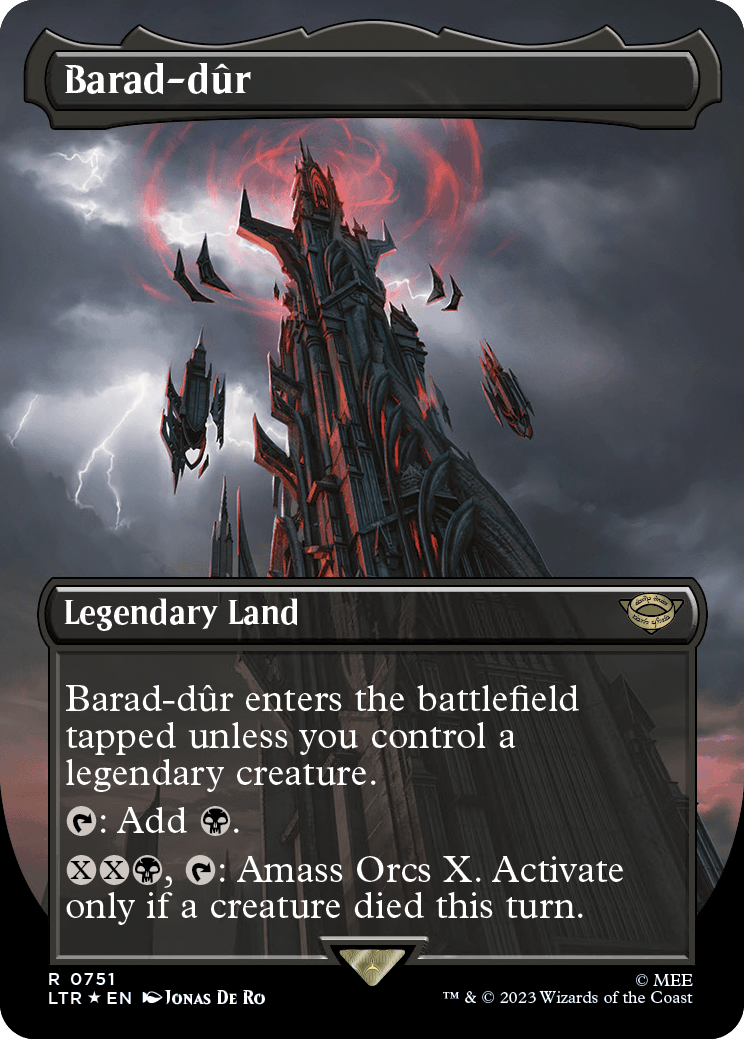 Barad-dûr - Magic: The Gathering - MoxLand