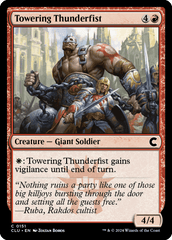 Punhos Trovejantes Altaneiro / Towering Thunderfist - Magic: The Gathering - MoxLand