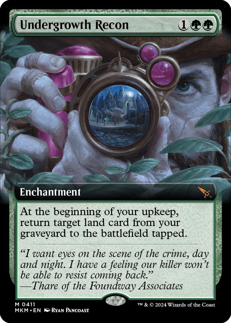 Reconhecimento Camuflado / Undergrowth Recon - Magic: The Gathering - MoxLand