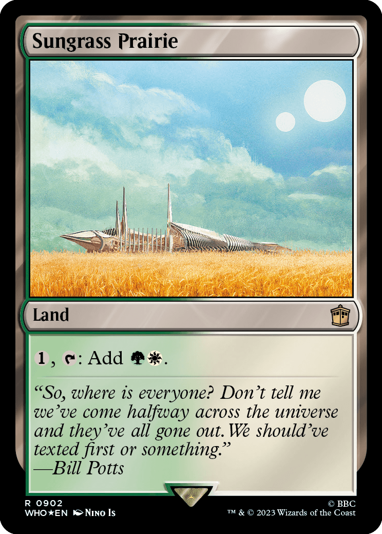 Pradaria de Capim Solar / Sungrass Prairie - Magic: The Gathering - MoxLand