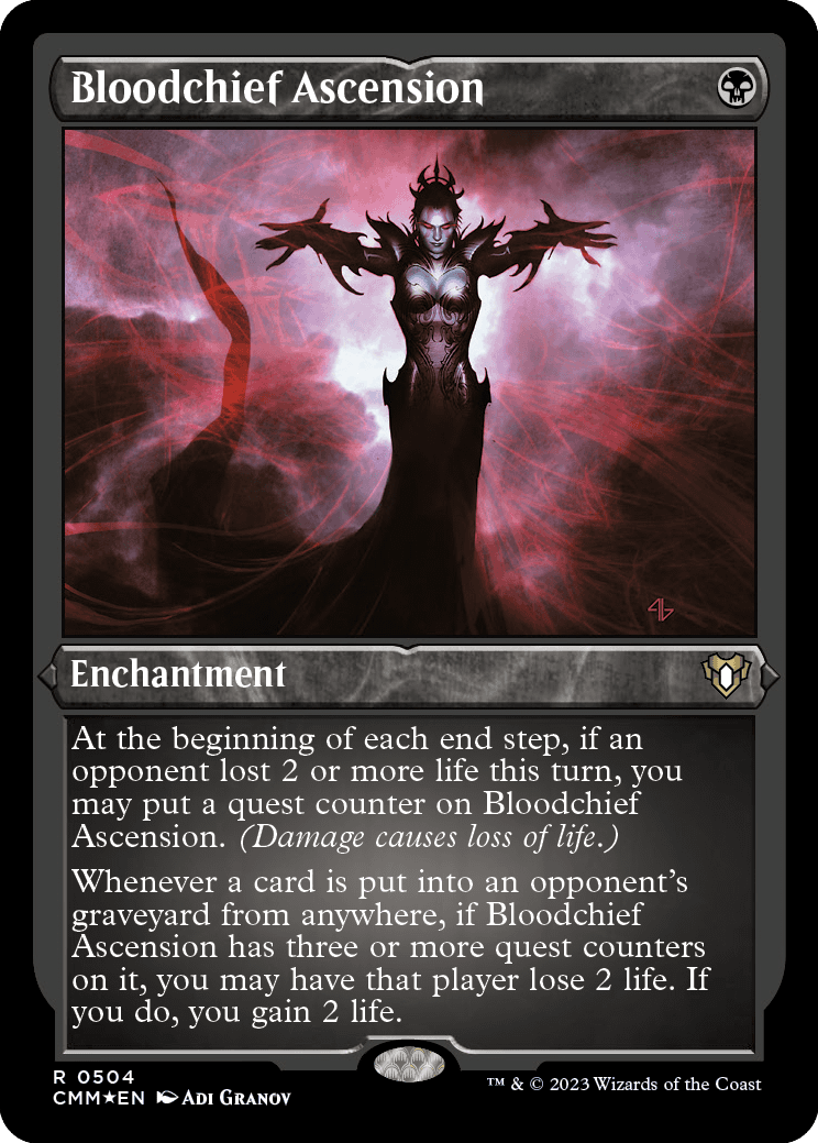 Ascensão do Grão-vampiro / Bloodchief Ascension - Magic: The Gathering - MoxLand