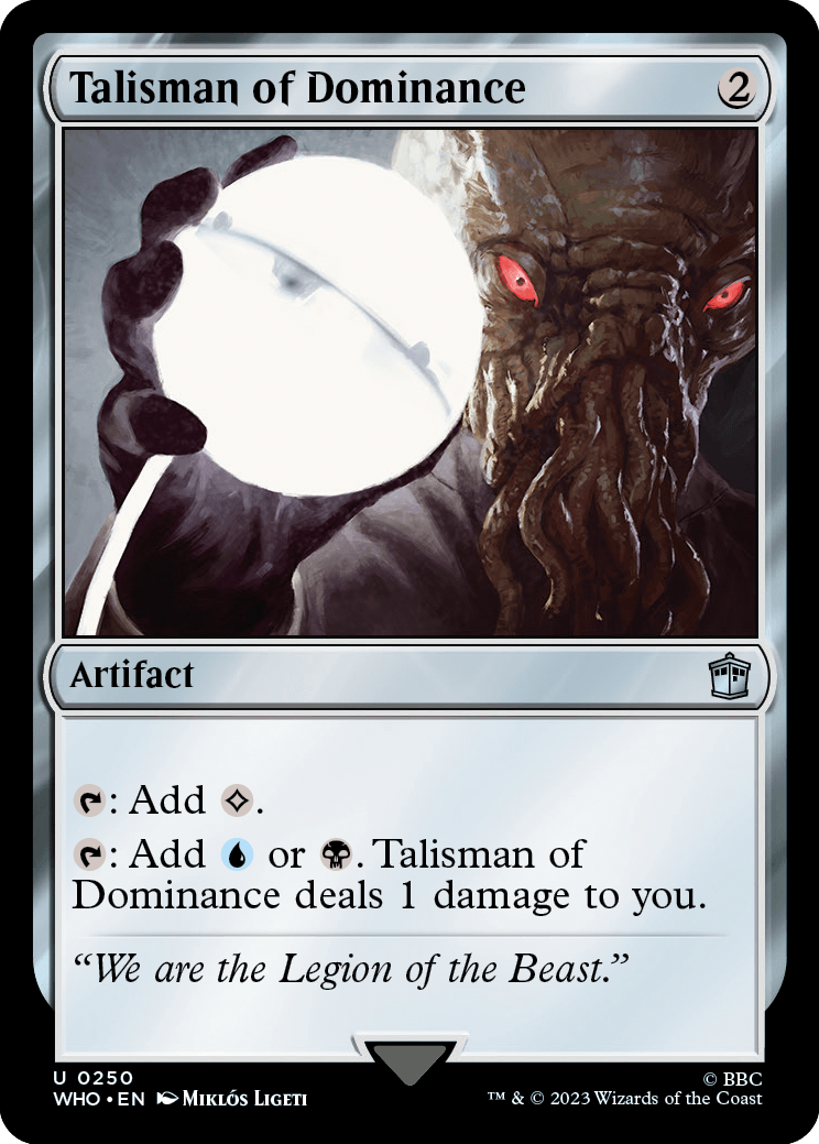 Talismã da Dominação / Talisman of Dominance - Magic: The Gathering - MoxLand