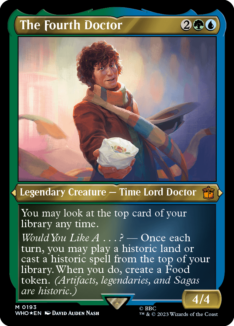 The Fourth Doctor - Magic: The Gathering - MoxLand