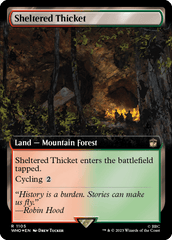 Arvoredo Resguardado / Sheltered Thicket - Magic: The Gathering - MoxLand