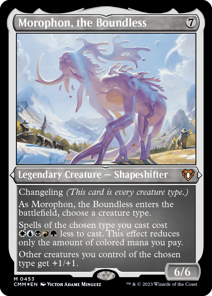 Morophon, o Irrestrito / Morophon, the Boundless - Magic: The Gathering - MoxLand