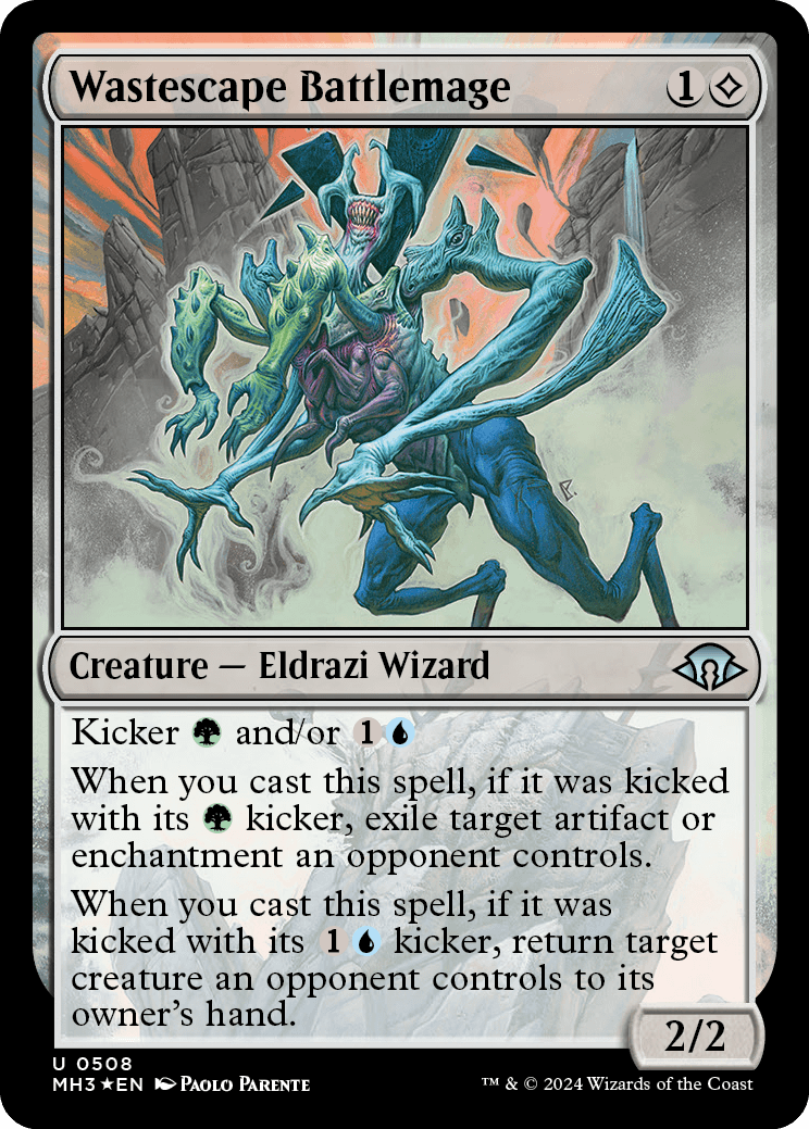 Mago de Combate da Paisagem Erma / Wastescape Battlemage - Magic: The Gathering - MoxLand