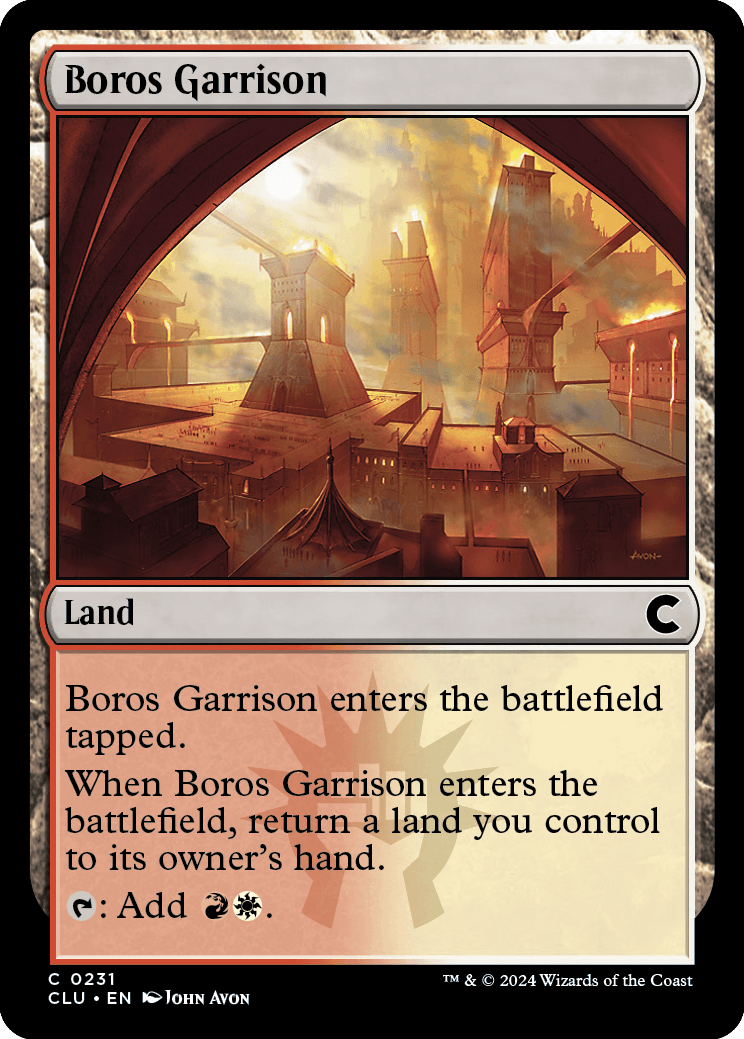 Guarnição Boros / Boros Garrison - Magic: The Gathering - MoxLand