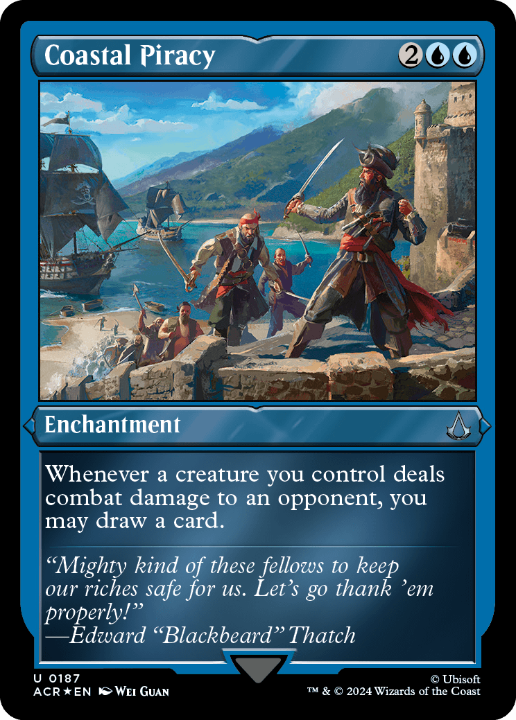 Pirataria Costeira / Coastal Piracy - Magic: The Gathering - MoxLand