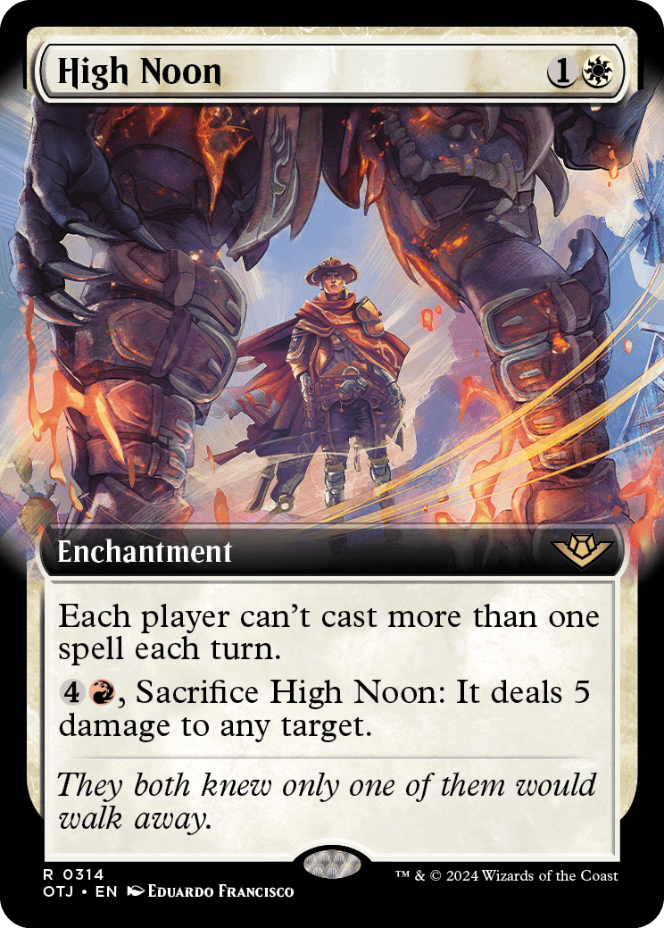 Ao Meio-dia / High Noon - Magic: The Gathering - MoxLand
