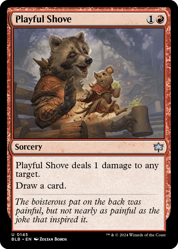 Tapinha Amigável / Playful Shove - Magic: The Gathering - MoxLand