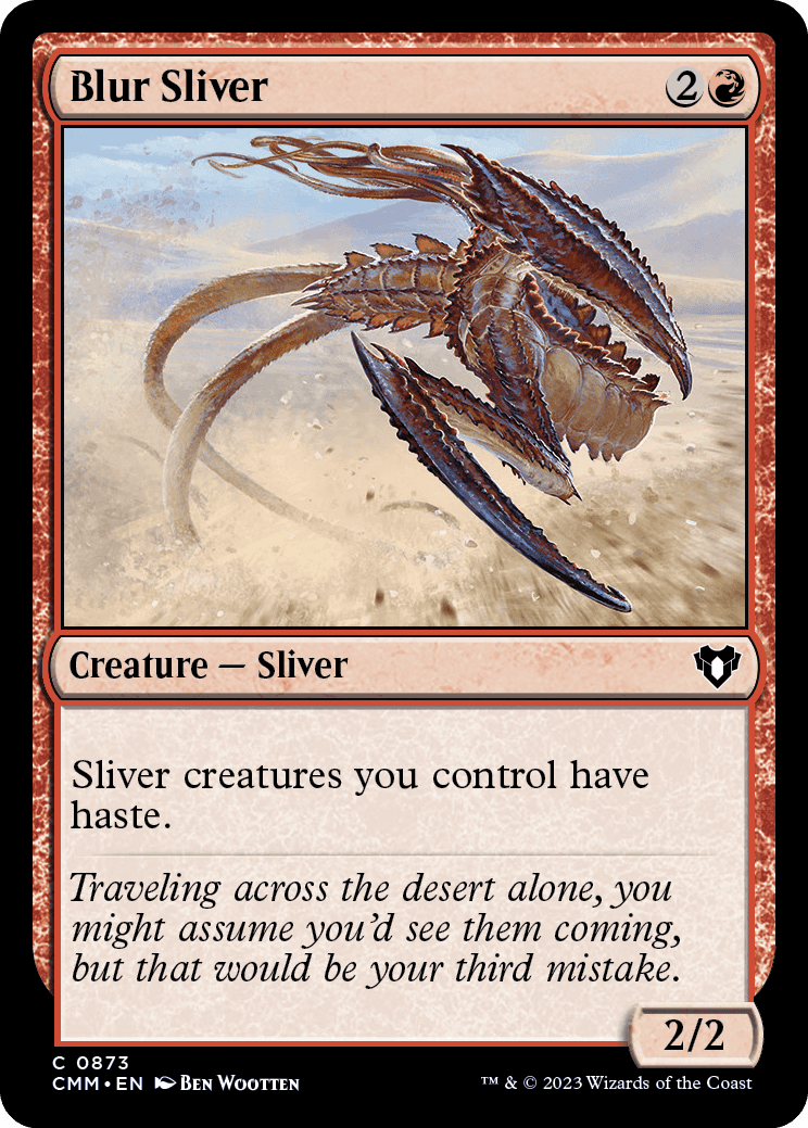 Fractius do Borrão / Blur Sliver - Magic: The Gathering - MoxLand