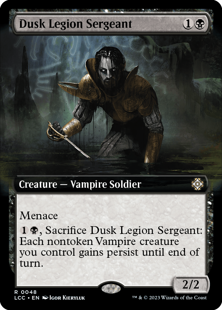 Sargento da Legião do Crepúsculo / Dusk Legion Sergeant - Magic: The Gathering - MoxLand