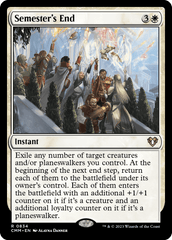 Fim do Semestre / Semester's End - Magic: The Gathering - MoxLand