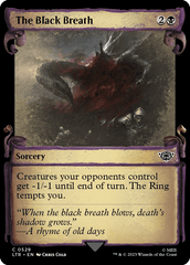 O Hálito Negro / The Black Breath - Magic: The Gathering - MoxLand