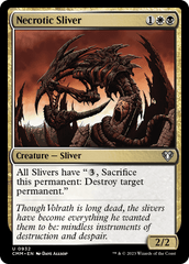 Fractius Necrótico / Necrotic Sliver - Magic: The Gathering - MoxLand