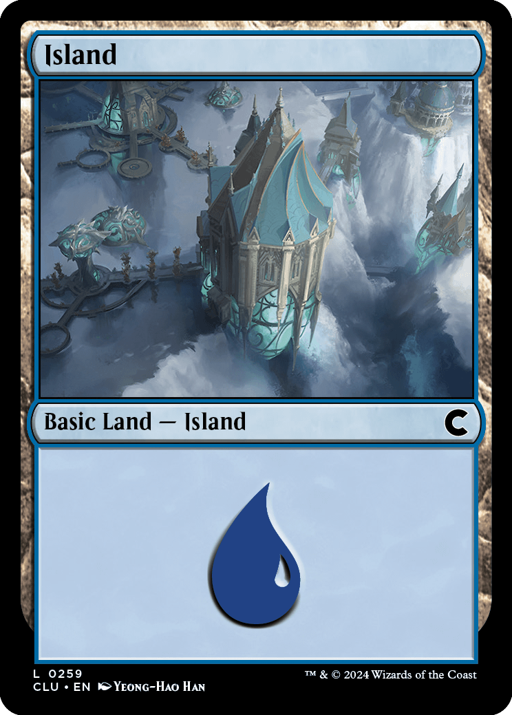 Ilha / Island - Magic: The Gathering - MoxLand